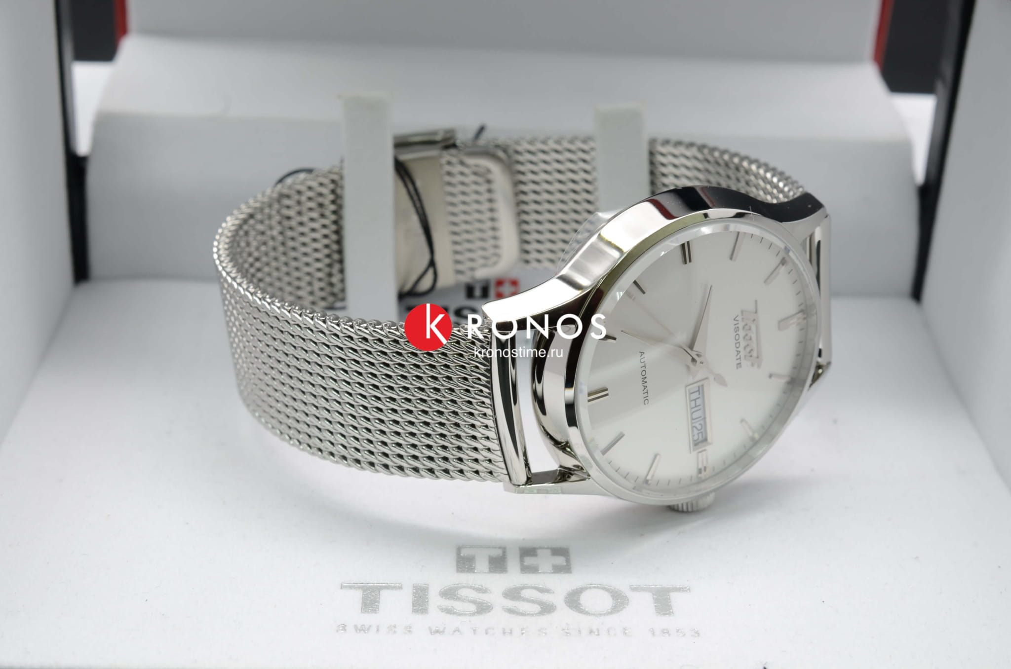 Tissot T0194301103100 мужские часы застежка крупным планом